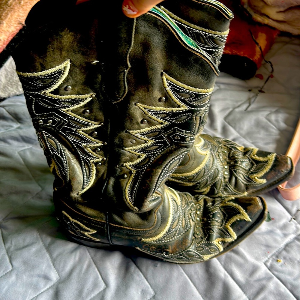 Coral Handcrafted Boots